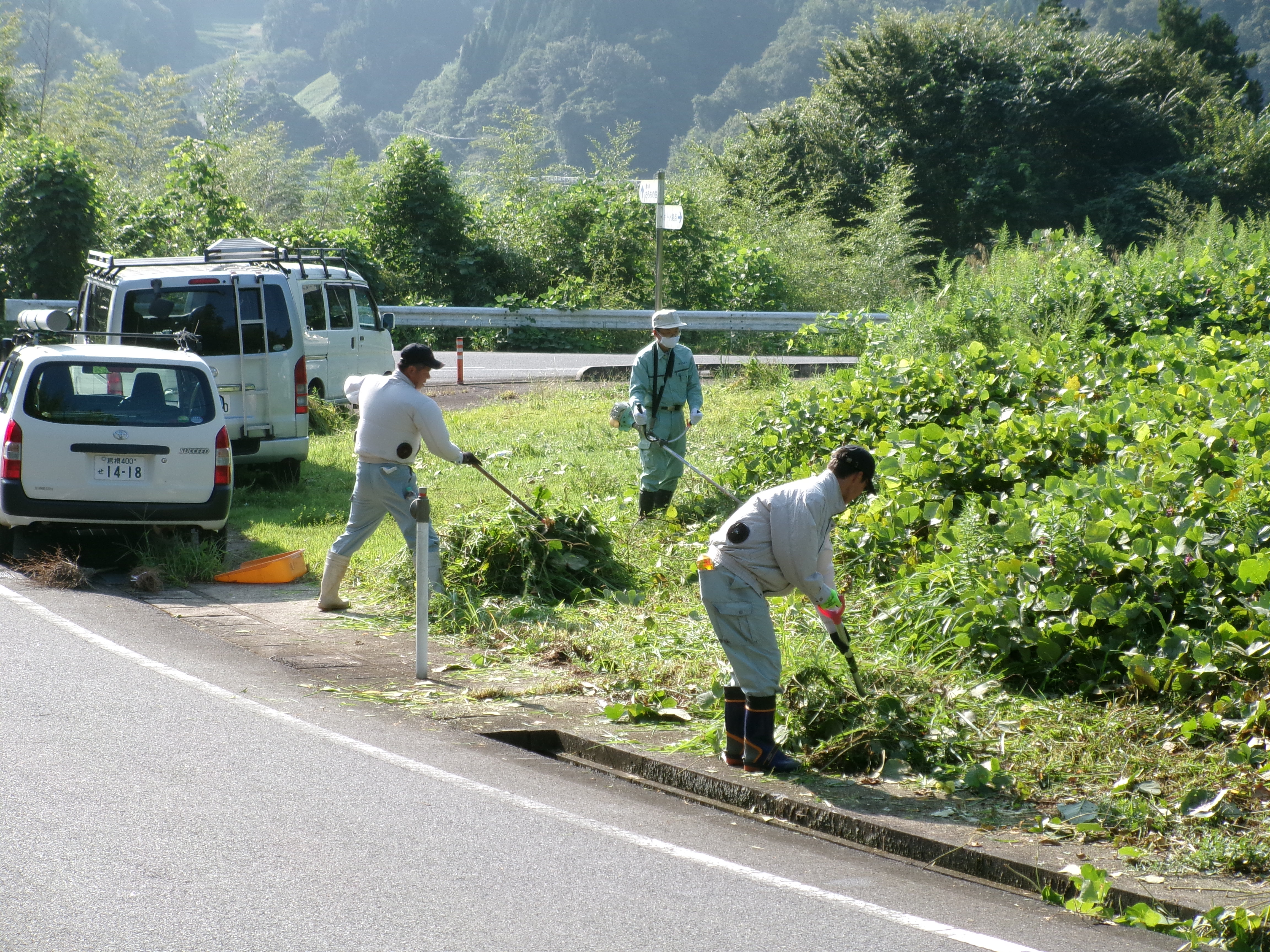 企業CSR活動 in 尾原ダム