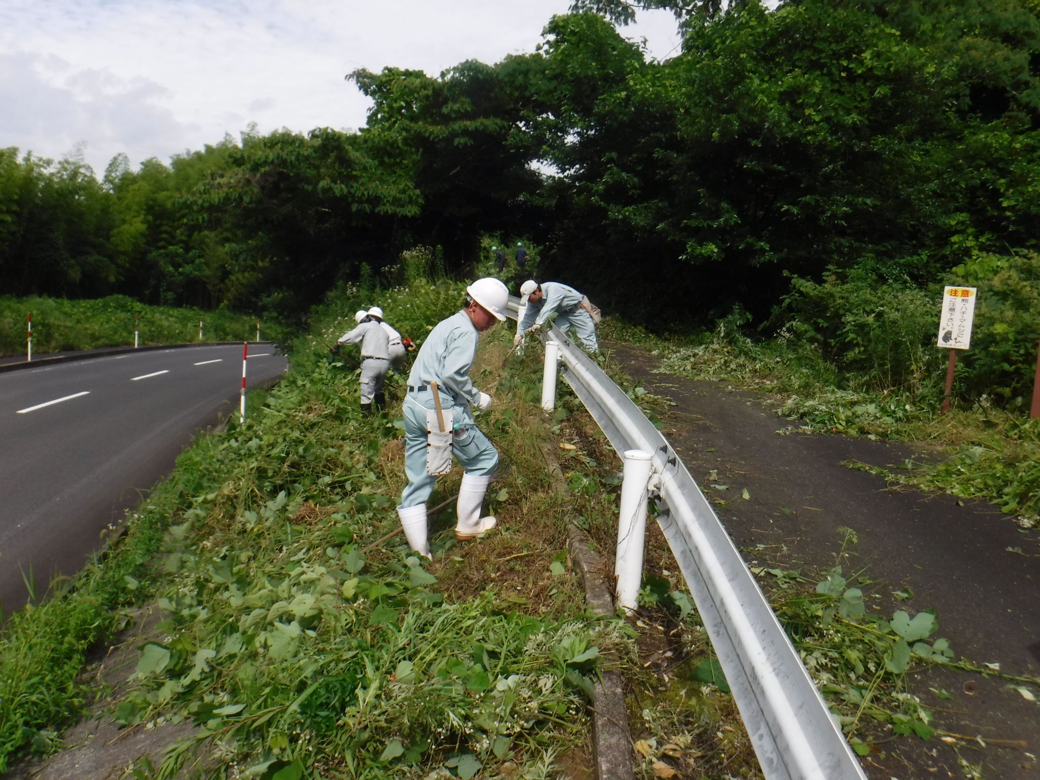 企業CSR活動 in 尾原ダム