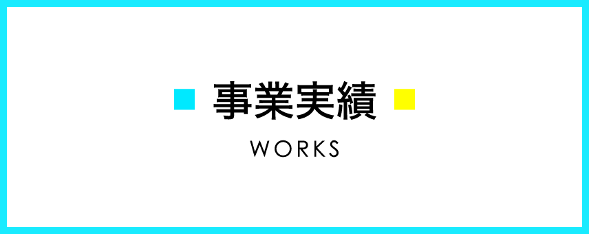 事業実績 WORKS